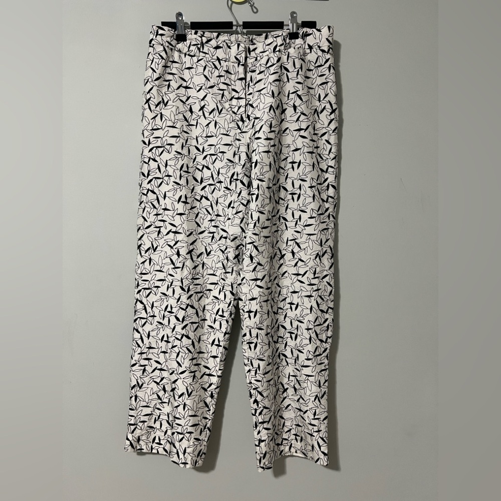 TABITHA size 12 LIZ CLAIBORNE women patterned pant
